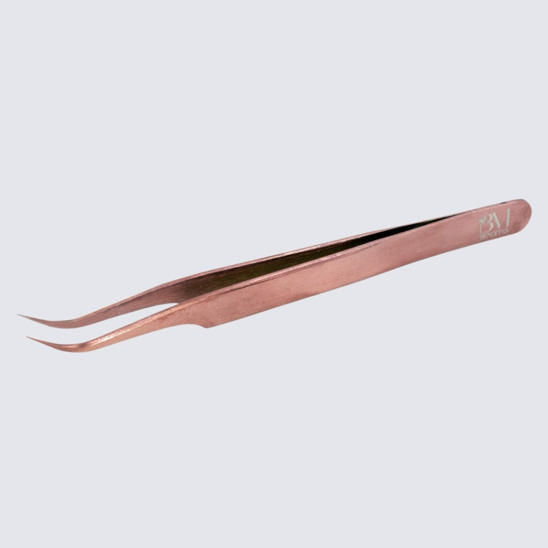 Pinza Oro Rosa Curva 1