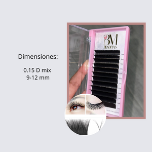 Caja Pestañas De VV