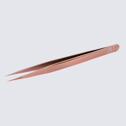 Pinza Oro Rosa Recta